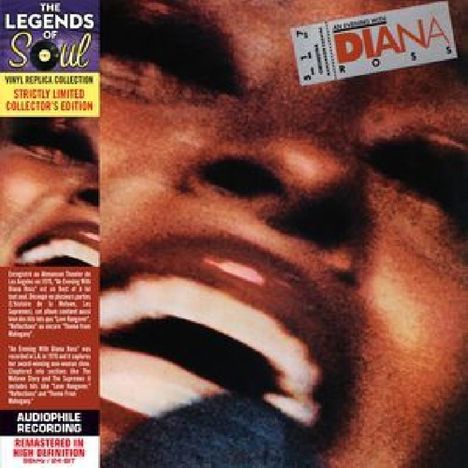 Diana Ross: An Evening With Diana Ross (Limited Edition) (Papersleeve), CD