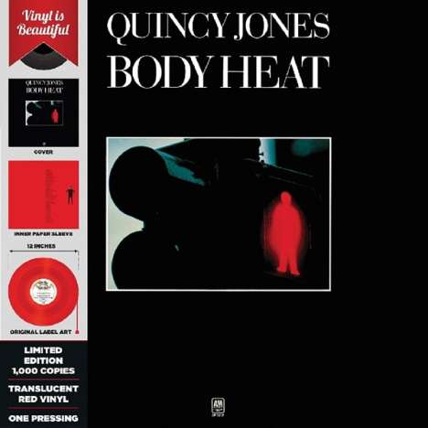 Quincy Jones (geb. 1933): Body Heat (Limited-Edition) (Translucent Red Vinyl), LP