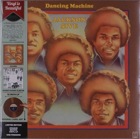 The Jacksons (aka Jackson 5): Dancing Machine (Opaque Brown Vinyl) (Limited-Edition), LP