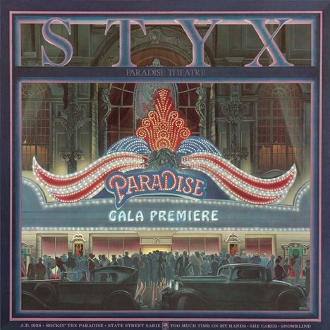 Styx: Paradise Theatre (Limited Edition) (Blue Vinyl), LP