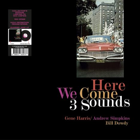 The Three Sounds: Here We Come (remastered) (180g) (Limited Edition), LP