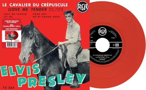 Elvis Presley (1935-1977): 7-Le Cavalier du Crepuscule, Single 12"