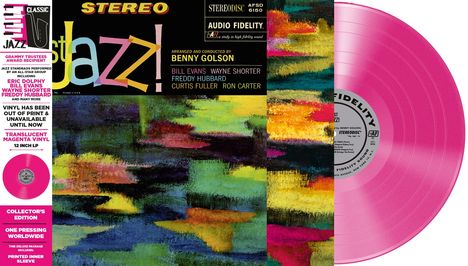 Benny Golson (1929-2024): Just Jazz! (Limited Collectors Edition) (Translucent Magenta Vinyl), LP