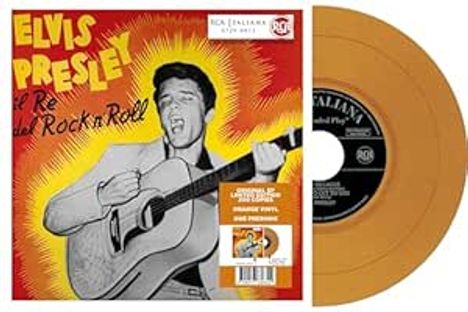 Elvis Presley (1935-1977): Il Re Del Rock'N'Roll (Orange Vinyl), Single 7"