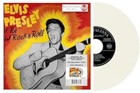 Elvis Presley (1935-1977): Il Re Del Rock'N'Roll (White Vinyl), Single 7"