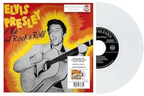 Elvis Presley (1935-1977): Il Re Del Rock'N'Roll (White Vinyl), Single 7"