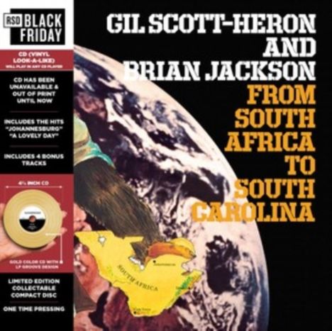 Gil Scott-Heron & Brian Jackson: From South Africa To South Carolina (Vinyl Replica CD) (Black Friday 2024), CD