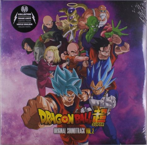 Filmmusik: Dragon Ball Super Vol.2 (Limited Edition) (Colored Vinyl), 2 LPs