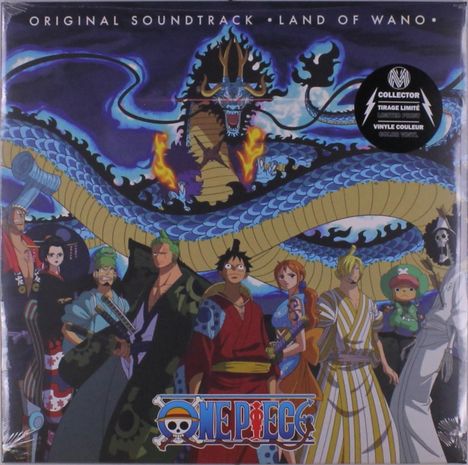 Kohei Tanaka: Filmmusik: One Piece - Land Of Wano - Original Soundtrack (Limited Edition) (Grey Marbled Vinyl), LP