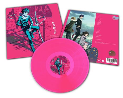 Taku Iwasaki: Noragami (Original Soundtrack) (Limited Edition) (Pink Vinyl), LP