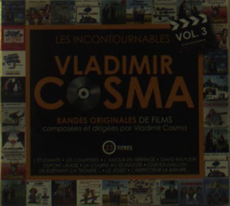 Vladimir Cosma (geb. 1940): Filmmusik: Les Incontournables Vol. 3, CD