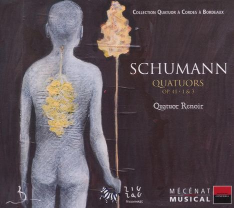 Robert Schumann (1810-1856): Streichquartette Nr.1 &amp; 3, CD