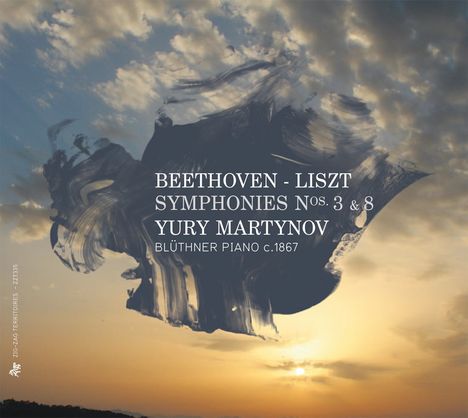 Ludwig van Beethoven (1770-1827): Symphonien Nr.3 &amp; 8 (Klavierfassung von Liszt), 2 CDs