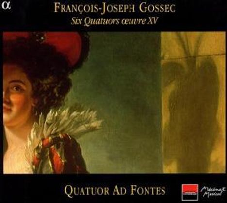 Francois-Joseph Gossec (1734-1829): Streichquartette op.15 Nr.1-6, CD
