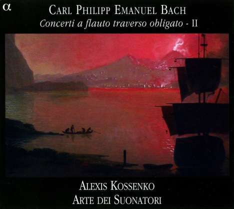 Carl Philipp Emanuel Bach (1714-1788): Flötenkonzerte Wq.13,166,168, CD