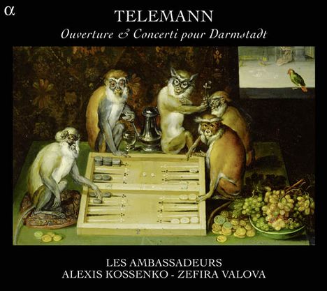 Georg Philipp Telemann (1681-1767): Darmstädter Ouvertüren und Konzerte, CD