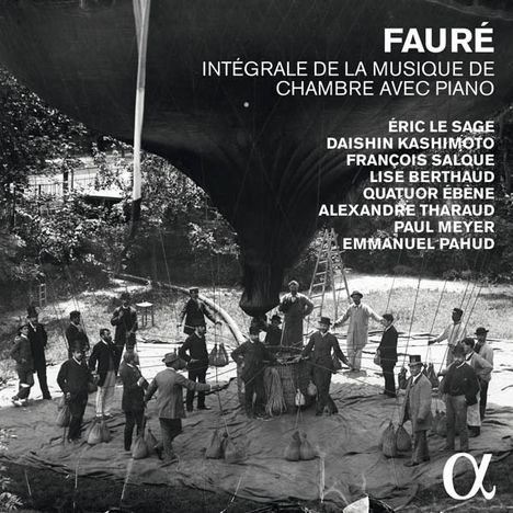 Gabriel Faure (1845-1924): Kammermusik mit Klavierbegleitung, 5 CDs