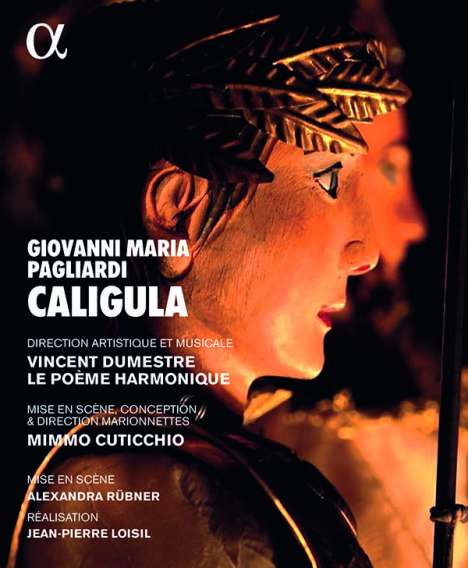 Giovanni Maria Pagliardi (1637-1702): Caligula (Marionetten-Oper), Blu-ray Disc