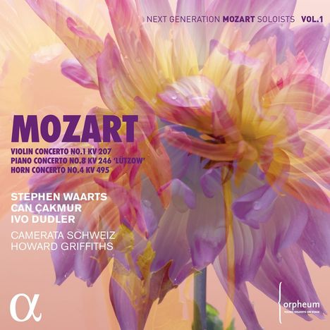 Wolfgang Amadeus Mozart (1756-1791): Violinkonzert Nr. 1 B-Dur KV 207, CD