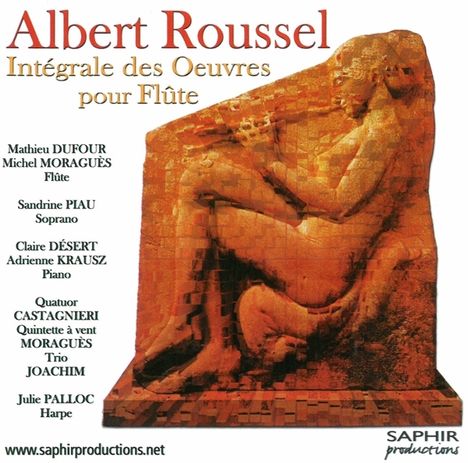 Albert Roussel (1869-1937): Kammermusik mit Flöte, CD