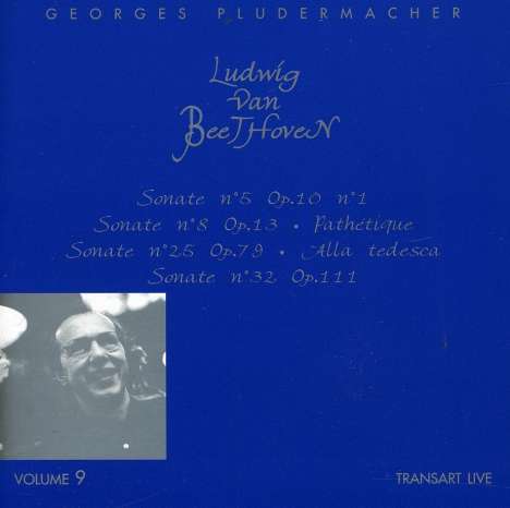 Ludwig van Beethoven (1770-1827): Klaviersonaten Nr.5,8,25,32, CD
