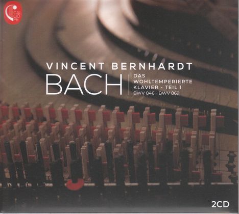 Johann Sebastian Bach (1685-1750): Das Wohltemperierte Klavier 1, 2 CDs