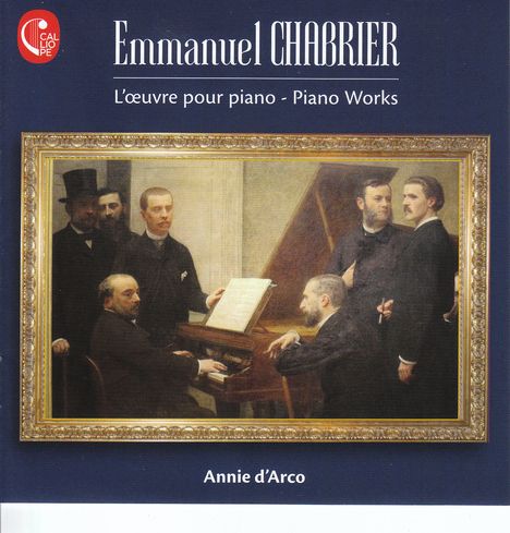 Emmanuel Chabrier (1841-1894): Klavierwerke, CD