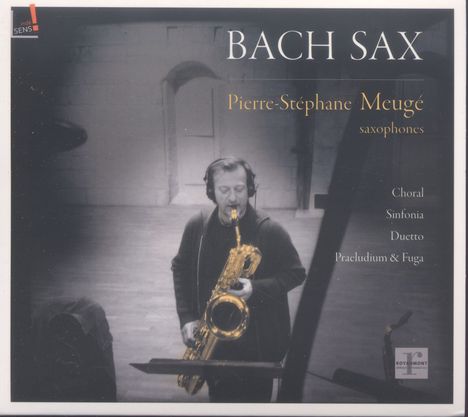 Pierre-Stephane Meuge - Bach Sax, CD