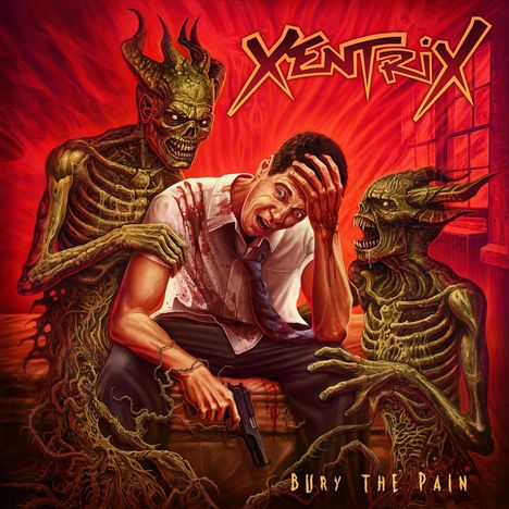 Xentrix: Bury The Pain (Limited-Edition) (Translucent Red Vinyl), LP