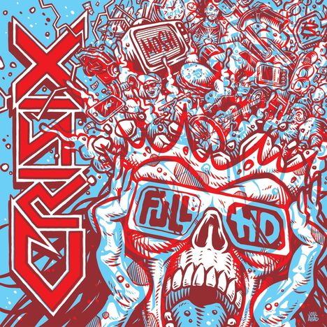 Crisix: Full HD (Limited Edition) (Red Vinyl) (+ 3D-Brille), LP