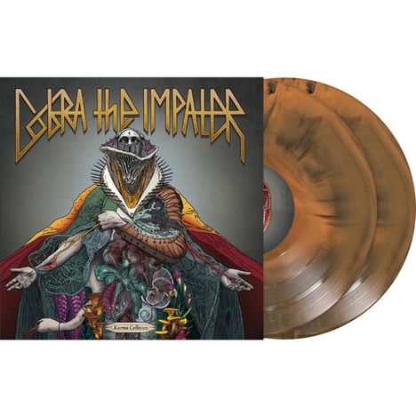 Cobra The Impaler: Karma Collision (Limited Edition) (Blue-Orange Marbled Vinyl), 2 LPs