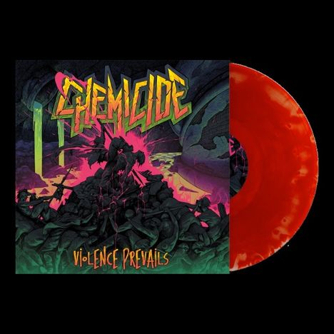 Chemicide: Violence Prevails (Red Marbled Vinyl), LP