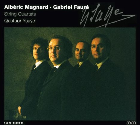 Alberic Magnard (1865-1914): Streichquartett op.16, CD