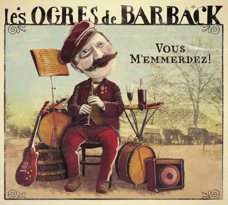 Les Ogres De Barback: Vous M'Emmerdez! (Limited-Edition) (Clear Vinyl), 2 LPs