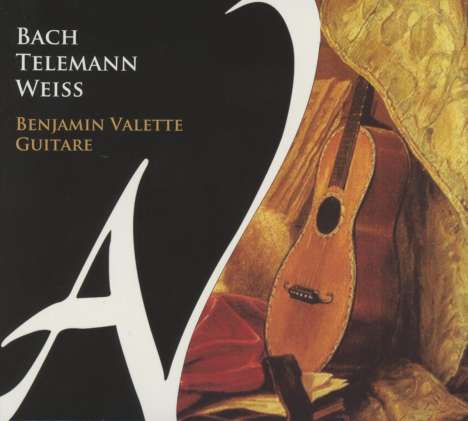 Benjamin Valette - Bach / Telemann / Weiss, CD