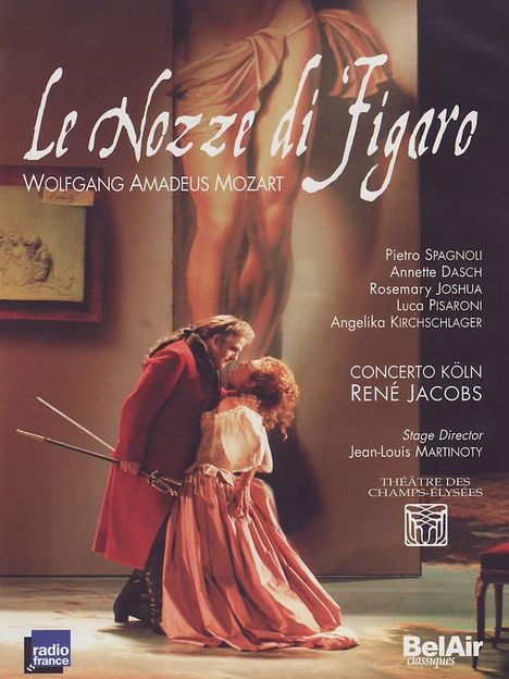 Wolfgang Amadeus Mozart (1756-1791): Die Hochzeit des Figaro, 2 DVDs