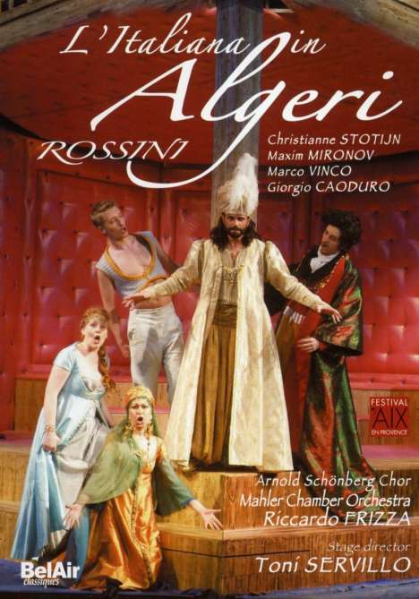 Gioacchino Rossini (1792-1868): L'Italiana in Algeri, DVD