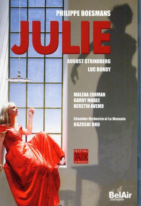 Philippe Boesmans (1936-2022): Julie, DVD