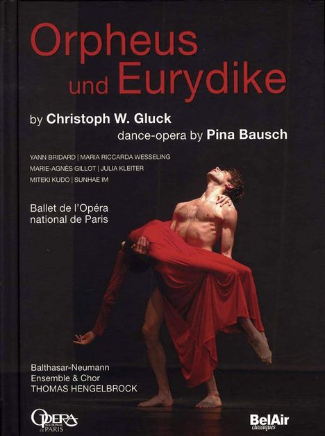 Christoph Willibald Gluck (1714-1787): Orpheus &amp; Eurydike (in dt.Spr./Tanzoper von Pina Bausch), DVD