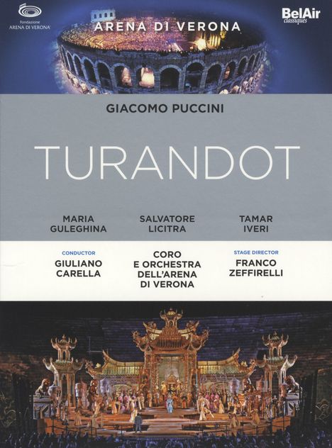 Giacomo Puccini (1858-1924): Turandot, DVD