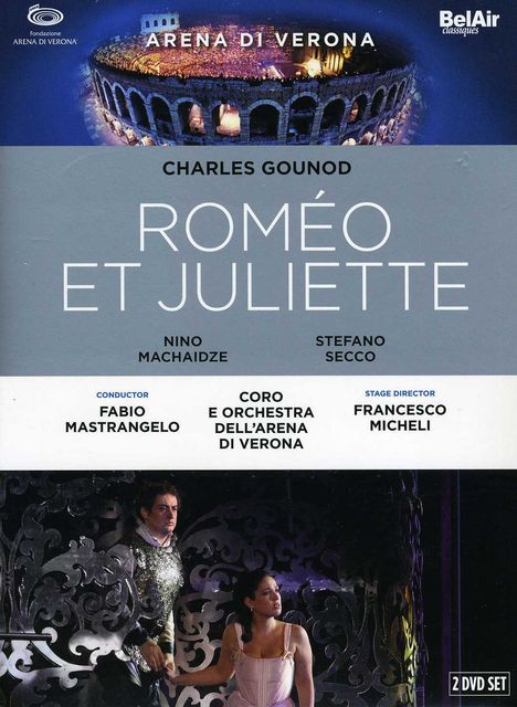 Charles Gounod (1818-1893): Romeo &amp; Juliette, 2 DVDs