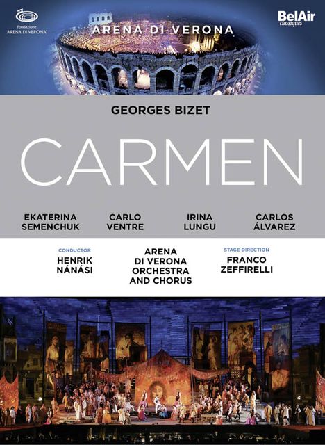 Georges Bizet (1838-1875): Carmen, DVD