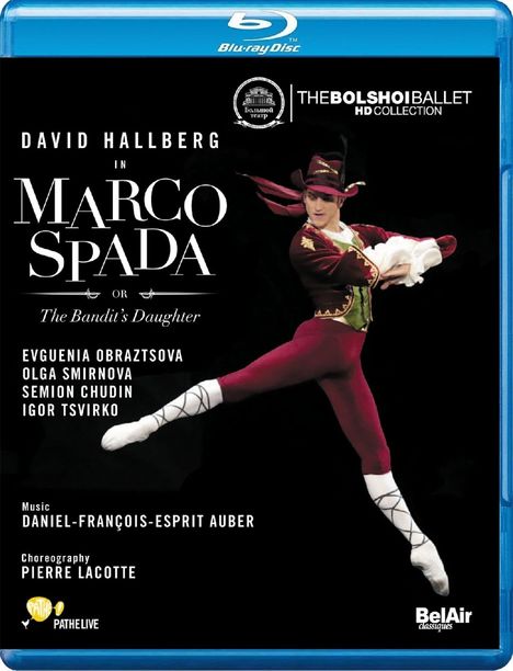 Bolshoi Ballett: Marco Spada, Blu-ray Disc