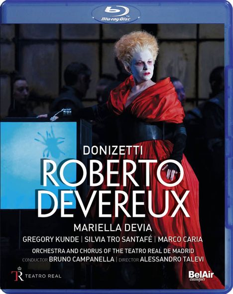 Gaetano Donizetti (1797-1848): Roberto Devereux, Blu-ray Disc