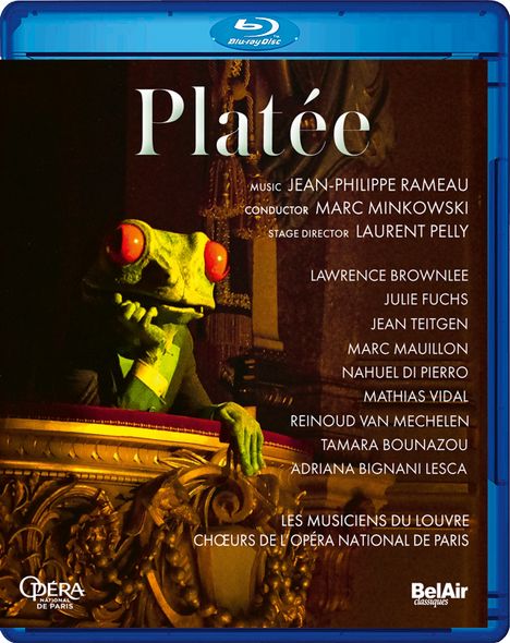 Jean Philippe Rameau (1683-1764): Platee, Blu-ray Disc