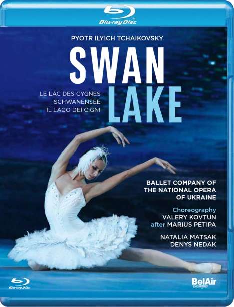 Ballet Company of the National Opera of Ukraine - Schwanensee, Blu-ray Disc