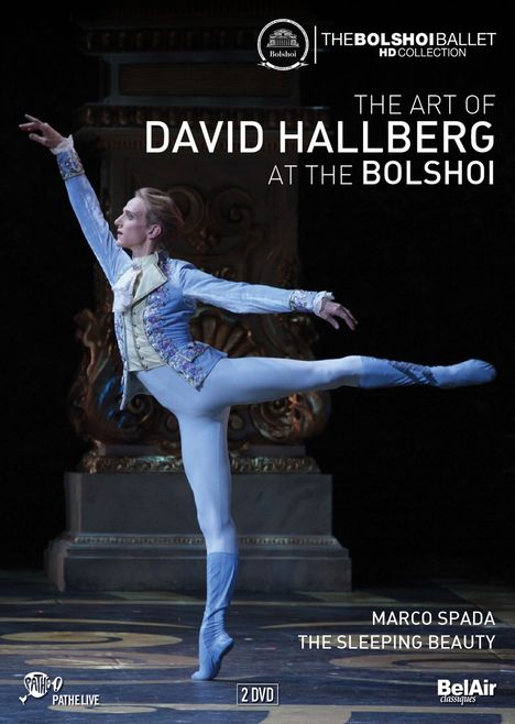 The Art of David Hallberg at the Bolshoi, 2 DVDs