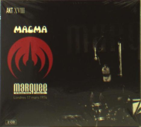 Magma: Live At Marquee Club London March 17 1974, CD