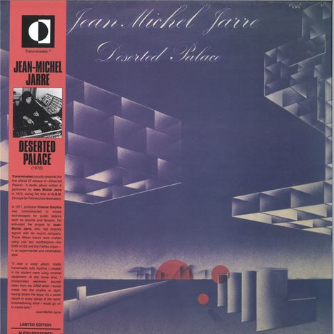 Jean Michel Jarre: Deserted Palace, LP