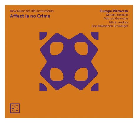 Europa Ritrovata - Affect is no Crime, CD